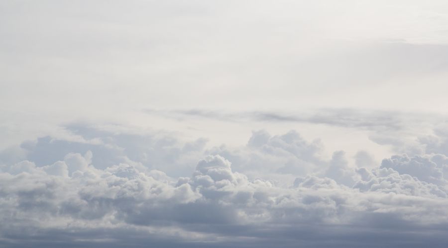 Фреска Серое небо с облаками